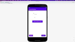 course scheduler demo