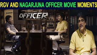 Officer Movie Moments | Nagarjuna | Ram Gopal Varma | Shiva Movie | Fun Interview | Cinema Politics
