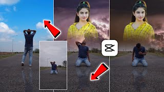 How To Make Sky Replacement Video in Capcut || Sky Girl Photo Kaise Lagaye | Capcut Video Editing