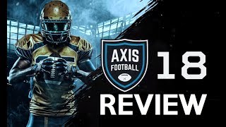 AXIS FOOTBALL 18 REVIEW