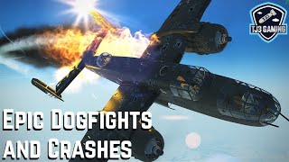 Epic WWII Dogfights and Crashes! World War II Combat Flight Sim IL2 Sturmovik V2