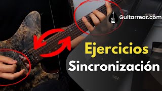 Obtener VELOCIDAD y PRECISIÓN (ejercicios de sincronización en guitarra!)