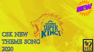 CSK NEW THEME SONG 2020 | OFFICIAL VIDEO | CHENNAI SUPER KINGS THEME SONG | CSK THEME SONG