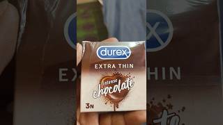 Durex extra thin Condom price 55₹ 3 condom #durex #condom #manforce #latex #chocolate #sex #power