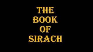 The Book Of Sirach Reading Part 1