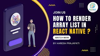 Array To List In React Native| Array Listing With Map Function | React Native Tutorial In Hindi #8