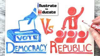 Democracy Vs Republic | What's the difference between a Democracy and Republic?