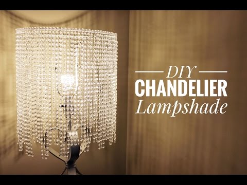 An Easy Way For You To Make A Beautiful Chandelier Lampshade An Easy Way For You To Make A Beautiful Chandelier Lampshade