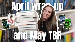 Everything I read in April & May TBR | thriller BookTube