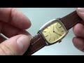 1971 IWC Automatic men's watch with linen dial - and a past.  Model reference 4475