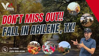What REALLY Happens in Abilene During Fall (Events + Moving Tips) 👀
