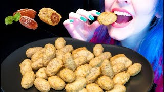 ASMR: Super Crispy Dates Tempura | Frozen Finger Food ~ Relaxing Eating Sounds [No Talking|V] 😻