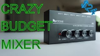 Sinister Gear Review | FiFine N5 Audio Mixer