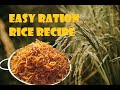 Ration rice Recipe| Ration rice snack| Karasev recipe |Ishan N Spices