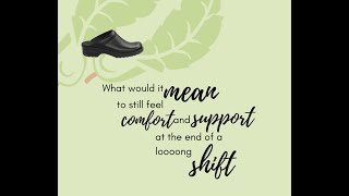 San Nitril Comfort and Support Clogs