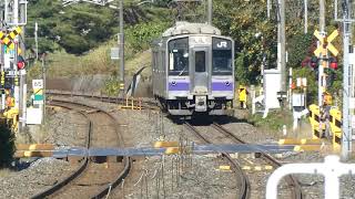 平泉駅　東北本線　一ノ関行き　接近放送　701系