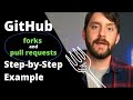 GitHub Forks and Pull Requests | Step by Step