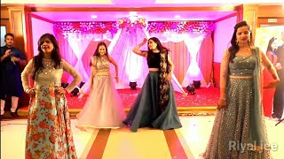 Teri chunari banno lakho ki। Wedding dance video।Shadi video।Bride group Indian Sangeet Hd।Riyal jee