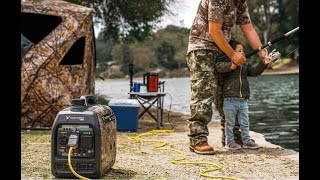 Truetimber 4,000-Watt Super Quiet Gasoline Powered Inverter Generator by Pulsar - TGD40iS