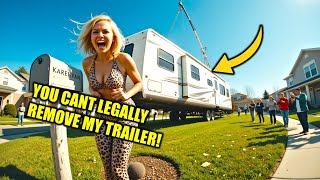 HOA Karen Parked Her Trailer on My Yard—So I Turned It Into a Sandbox