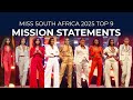 Miss SA 2025 Finale - Mission Statement