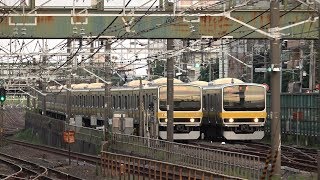 津田沼駅を発着する総武緩行線E231系0番台＆500番台