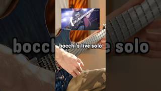 bocchi live solo side by side #bocchi #bocchi_the_rock #guitar #guitarsolo