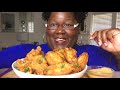 highly requested recipe battered fried chicken mukbang