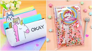 10 DIY - AMAZING AND CUTE SCHOOL SUPPLIES IDEAS - BACK TO SCHOOL HACKS AND EASY CRAFTS