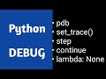 Python Script Debug using pdb | hands-on