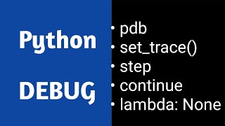 Python Script Debug using pdb | hands-on