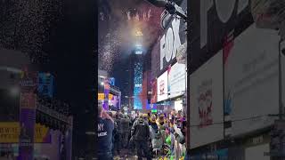 Times Square New Year’s Eve Ball Drop New York 2023 #shorts