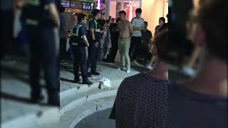 🇰🇷Drunk Korean Street Fight in Seoul (arrested)