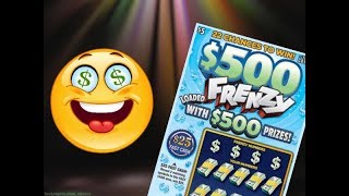 PROFIT WINS! $5 $500 Frenzy Texas Lottery Scratch Off Tickets