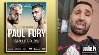 THIS FIGHT IS A STEP BACK FOR JAKE PAUL! FURY DOESN'T BRING ANYTHING TO THE TABLE EXCEPT HIS NAME...