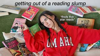 Getting Out of a Reading Slump...(it worked)