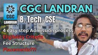 cgc landran b.tech cse fee structure || cgc landran b tech review