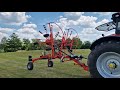 2020 Kuhn GA6501 twin rotor hay rake   21755