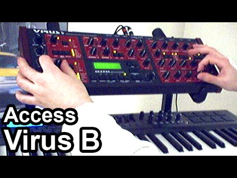 Access Virus B Synthesizer - Ambient Chillout Arpeggiator Demo - YouTube