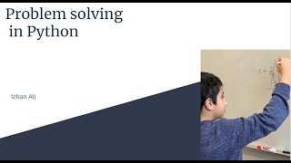 Problem Solving with Python | Surface Area of a Cylinder