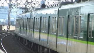 京阪電車＊＊＊７２０２編成君の出勤姿