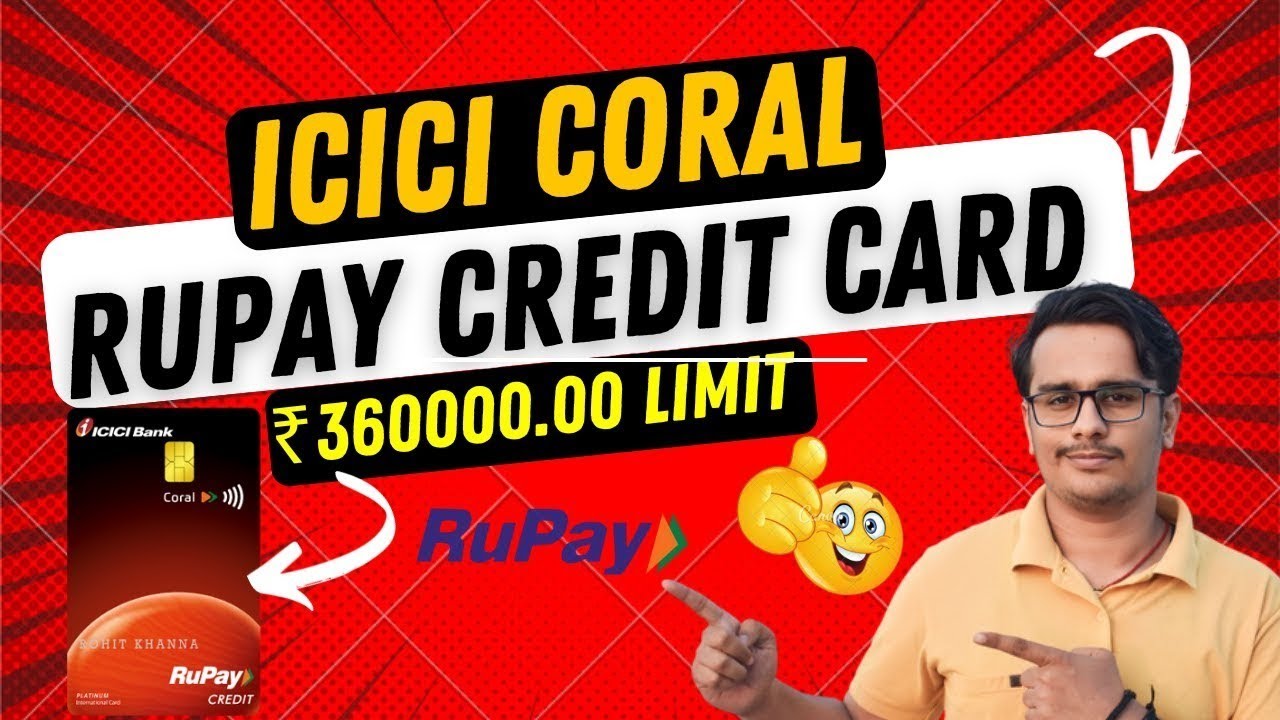 ICICI Coral Rupay Credit Card Unboxing🤯🔥 - Lifetime Free - YouTube