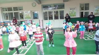 1060117貞德幼兒園過年活動預演 6 中班-原住民+功夫律動表演