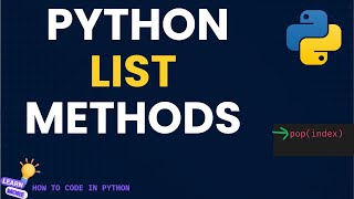Python for Beginners | Master Python List Methods with Real-World Examples