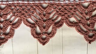 Nadie creería que se teje ASÍ DE SENCILLO ! Elegante PATRÓN DE PUNTILLA A CROCHET