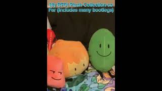 My BFDI Plush Collection so far (With many bootlegs)