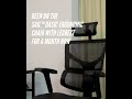 takeaseat sail ergonomic office chair