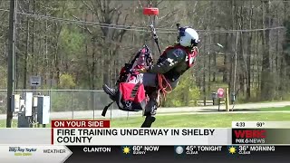 Fire Training Underway In Shelby County