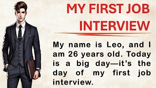 Learn English through Story | My First Job Interview