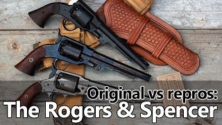 Rogers and Spencer percussion revolver - original vs repros